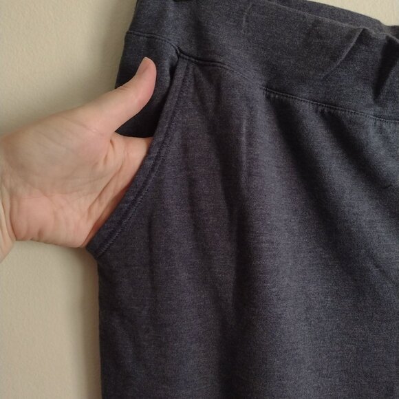 Zinni By Garnet Hill Blue Lounge Pants XL Cotton Blend Pockets Comfy - Picture 5 of 9